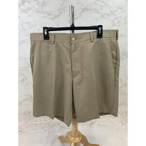 2 Under Mens Khaki Polyester Shorts Size 38